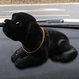 Maxbell Bobble Head Dog Rocking Head Ornaments Puppy for Auto Dashboard Home Gift 16cmx8cmx10cm