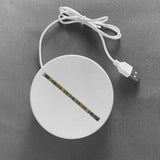 Maxbell USB Message Boards Sign Night Lamp Clear Whiteboard with pen for Gift