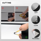 Maxbell 4Pcs Wall Mirror Tiles Mirror Wall Sticker for Door Bathroom Wall Decor 10cmx10cm