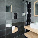 Maxbell 4 Pieces Wall Stickers Mirror Wall Mirror Tiles Sticky for Background Gym 15cmx25cm