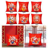 Maxbell Sofa Pillow Home Decor with Pillow Inserts Durable for living Room Style A