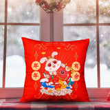 Maxbell Sofa Pillow Home Decor with Pillow Inserts Durable for living Room Style D