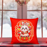 Maxbell Sofa Pillow Home Decor with Pillow Inserts Durable for living Room Style F