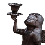 Maxbell Angel Shape Candlestick Holders Candle Stand for Party Farmhouse Fireplace