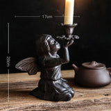 Maxbell Angel Shape Candlestick Holders Candle Stand for Party Farmhouse Fireplace