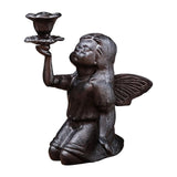 Maxbell Angel Shape Candlestick Holders Candle Stand for Party Farmhouse Fireplace