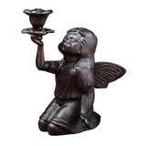 Maxbell Angel Shape Candlestick Holders Candle Stand for Party Farmhouse Fireplace