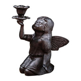 Maxbell Angel Shape Candlestick Holders Candle Stand for Party Farmhouse Fireplace