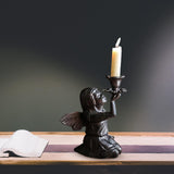 Maxbell Angel Shape Candlestick Holders Candle Stand for Party Farmhouse Fireplace