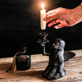 Maxbell Angel Shape Candlestick Holders Candle Stand for Party Farmhouse Fireplace