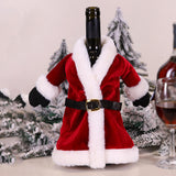 Maxbell Christmas Bottle Cover Bag Bottle Bag Reusable for Birthday Holiday Xmas