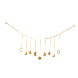 Maxbell Moon Phase Wall Hanging Bohemian Moon Garland for Living Room Apartment Dorm StyleA