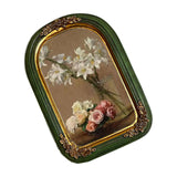 Maxbell Retro Resin Photo Display Frame Tabletop Wall Hanging for Family Portrait Green