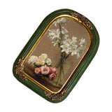 Maxbell Retro Resin Photo Display Frame Tabletop Wall Hanging for Family Portrait Green