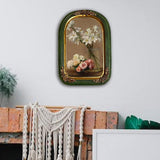 Maxbell Retro Resin Photo Display Frame Tabletop Wall Hanging for Family Portrait Green