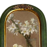 Maxbell Retro Resin Photo Display Frame Tabletop Wall Hanging for Family Portrait Green