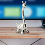Maxbell Deer Figurine Animal Statue Nordic Sculpture for Home Living Room Tabletop 12cmx27cm