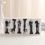 Maxbell 6Pcs Musician Player Statue Crafts Art Sculpture for Office Desktop Decor