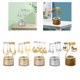 Maxbell Elegant Rotating Candlestick Tealight Holder for Fireplace Home Decoration Angel