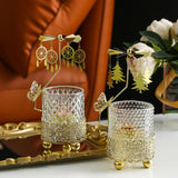 Maxbell Metal Rotating Candlestick Tealight Holder for Festival Fireplace Decor Christmas Tree