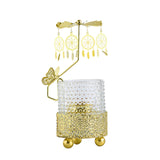 Maxbell Metal Rotating Candlestick Tealight Holder for Festival Fireplace Decor Dreamcatcher