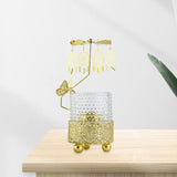 Maxbell Metal Rotating Candlestick Tealight Holder for Festival Fireplace Decor Dreamcatcher