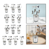 Maxbell Romantic Rotating Candle Holder Candlestick for Home Ornament Horse