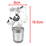 Maxbell Romantic Rotating Candle Holder Candlestick for Home Ornament Moon