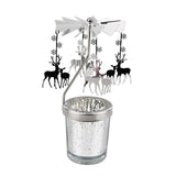 Maxbell Romantic Rotating Candle Holder Candlestick for Home Ornament Elk