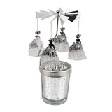 Maxbell Romantic Rotating Candle Holder Candlestick for Home Ornament Princess