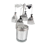 Maxbell Romantic Rotating Candle Holder Candlestick for Home Ornament Princess