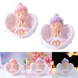 Maxbell Vinyl Ballerina Statue Mini Decoration for Party Anniversary Bookshelf Pink