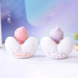 Maxbell Vinyl Ballerina Statue Mini Decoration for Party Anniversary Bookshelf Pink