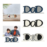 Maxbell Photo Frame Father's Birthday Gift Tabletop Ornament Dad Image Picture Frame Black