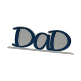 Maxbell Photo Frame Father's Birthday Gift Tabletop Ornament Dad Image Picture Frame Blue