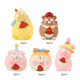 Maxbell Lovely Car Statue Decoration Statuette for Home Cabinet Center Console Style A