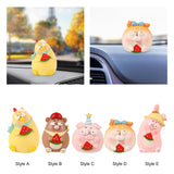 Maxbell Lovely Car Statue Decoration Statuette for Home Cabinet Center Console Style A