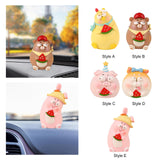 Maxbell Lovely Car Statue Decoration Statuette for Home Cabinet Center Console Style A