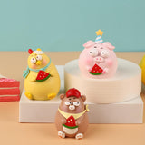 Maxbell Lovely Car Statue Decoration Statuette for Home Cabinet Center Console Style A