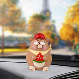 Maxbell Lovely Car Statue Decoration Statuette for Home Cabinet Center Console Style B