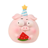 Maxbell Lovely Car Statue Decoration Statuette for Home Cabinet Center Console Style C