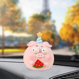 Maxbell Lovely Car Statue Decoration Statuette for Home Cabinet Center Console Style C