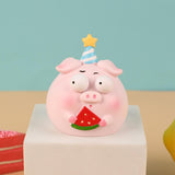 Maxbell Lovely Car Statue Decoration Statuette for Home Cabinet Center Console Style C