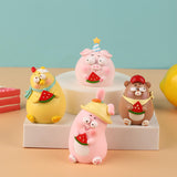 Maxbell Lovely Car Statue Decoration Statuette for Home Cabinet Center Console Style E