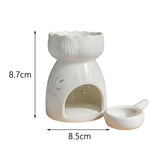 Maxbell Household Ceramic Tealight Holder Fragrance for Christmas Hotel Living Room