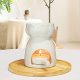 Maxbell Household Ceramic Tealight Holder Fragrance for Christmas Hotel Living Room