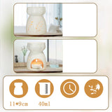 Maxbell Household Ceramic Tealight Holder Fragrance for Christmas Hotel Living Room