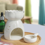 Maxbell Household Ceramic Tealight Holder Fragrance for Christmas Hotel Living Room
