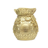 Maxbell Flower Vase Pot bag Shape Decorations Flower Arrangements Gift Yellow