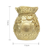 Maxbell Flower Vase Pot bag Shape Decorations Flower Arrangements Gift Yellow